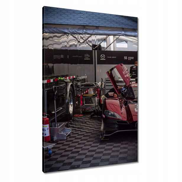 Obrazy 60x90 Červené sportovní auto