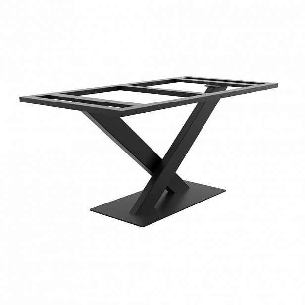 Metalo Pro KOVOVÉ NOHY KE STOLU Sargas černá 160/80/74 cm