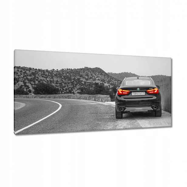 Obrazy 115x55 Bmw černé X6