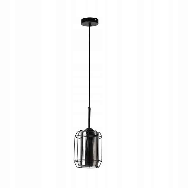 Závěsná lampa černá 110 cm E27 Jonera Candellux