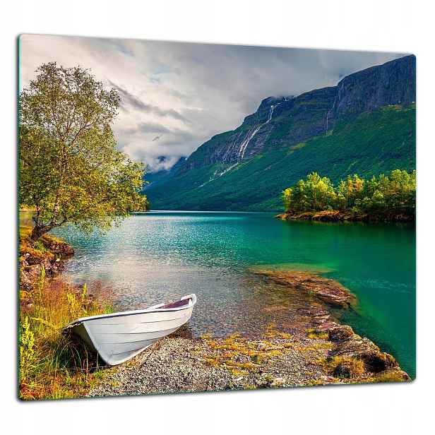 7v1 Skleněná Ochranná Deska Panel Lepidlo 65x60 Krajina