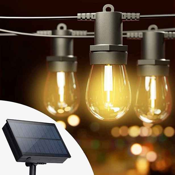 Balknová Zahradní Světla 16 Led Solar Dálkový Ovladač Usb 10 Metrů