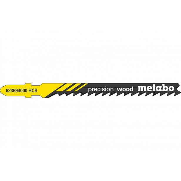 Metabo - Sada pilových plátků na dřevo, délka 74 mm, 5 ks 623694000