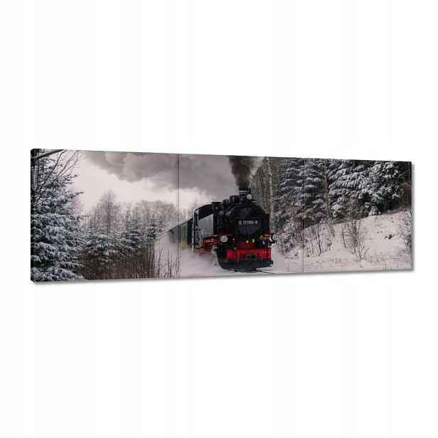 Obrazy 120x40 Lokomotiva
