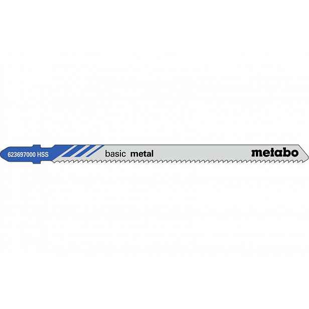 Metabo - Sada pilových plátků na kov, délka 106 mm, 5 ks 623697000