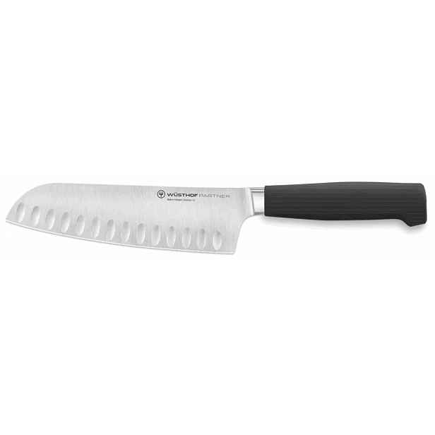 Nůž Santoku Wüsthof Partner s dutými výbrusy 17 cm