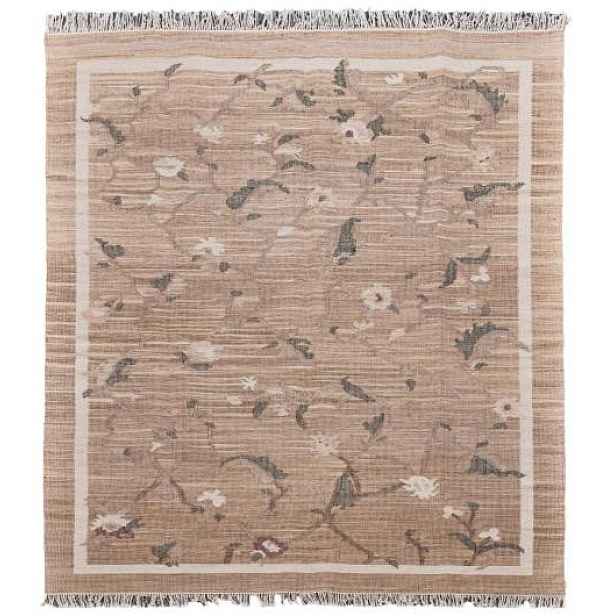 Ručně vázaný kusový koberec Flora DESP P48 Brown Mix, 240x300, hnědá, chodba / předsíň, Diamond Carpets India