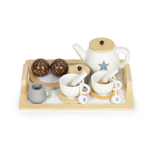 Dětská čajová sada TEA ECOTOYS 17 ks vícebarevná