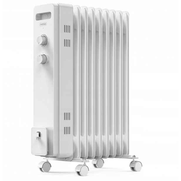 Olejový radiátor VonHaus 2500 W 9 žeber bílý