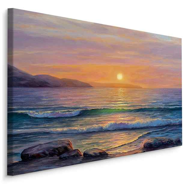 Plátno Východ Slunce A Moře Varianta: 90x60
