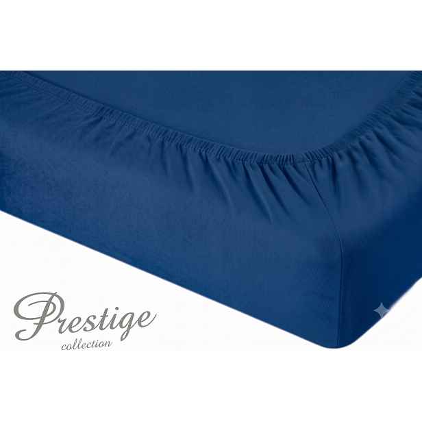 Prostěradlo Jersey s gumičkou 160x200 Granátové Prestige Collection 160 g/m2