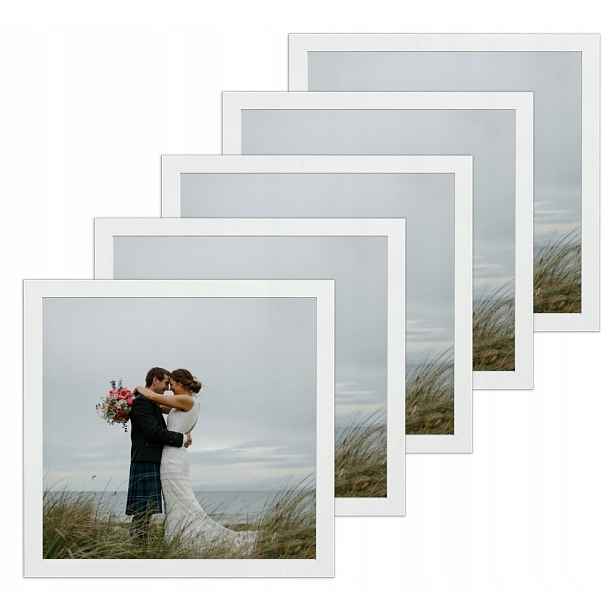 Sada 5 fotorámečků 20x20 Itálie bílá
