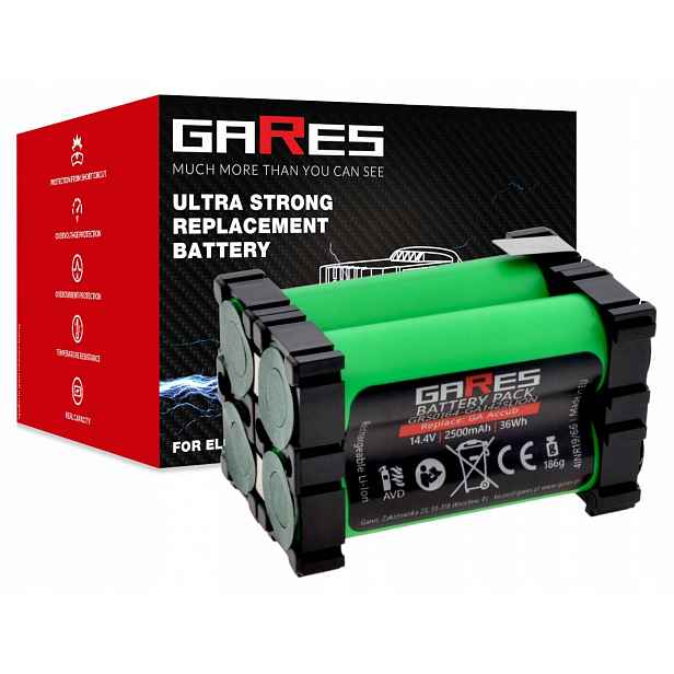 Akumulátor Gares pro Gesipa Accubird 14,4V 2.6Ah