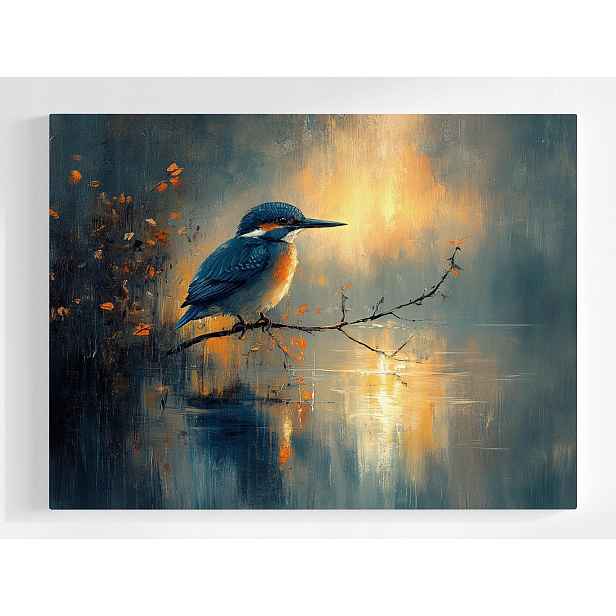 Plakát Ptáček Zimorodek Příroda Fauna 100x75