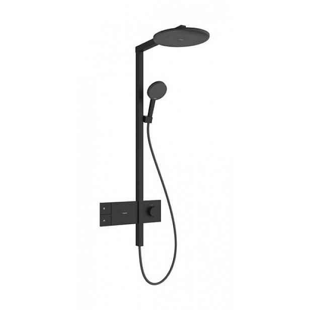 Sprchový systém Hansgrohe Raindance Alive S s termostatickou baterií matná černá 24583670