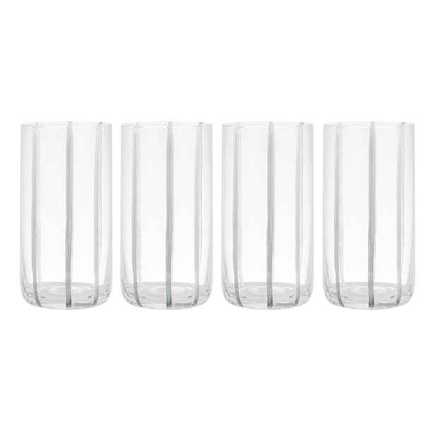 Sklenice v sadě 4 ks 450 ml Stripe – Ladelle