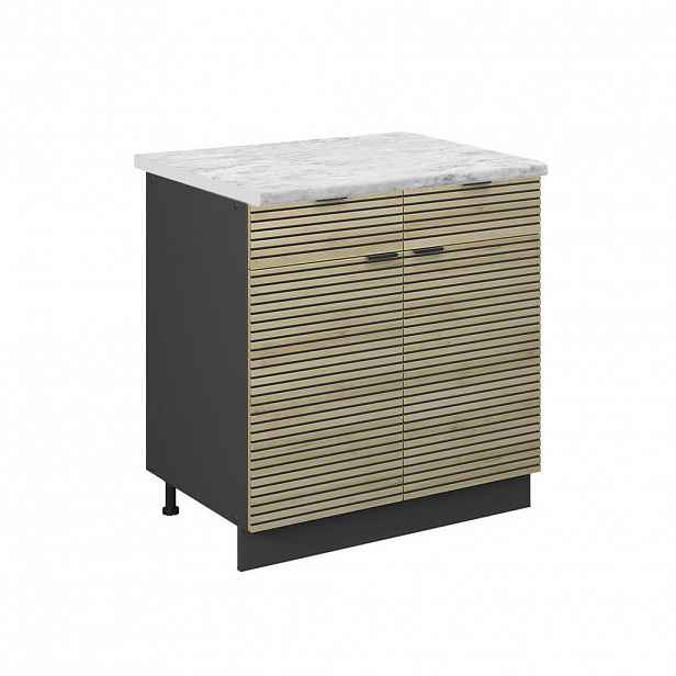 Vicco SPODNÍ SKŘÍŇKA KUCHYŇSKÉ LINKY Fame-Line Dubový panel 80 cm , PD Mramor