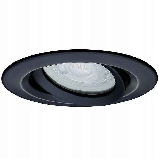 Kulaté Stropní Svítidlo Lagos 1xGU10 černé IP65 LP-4425/1RM Bk