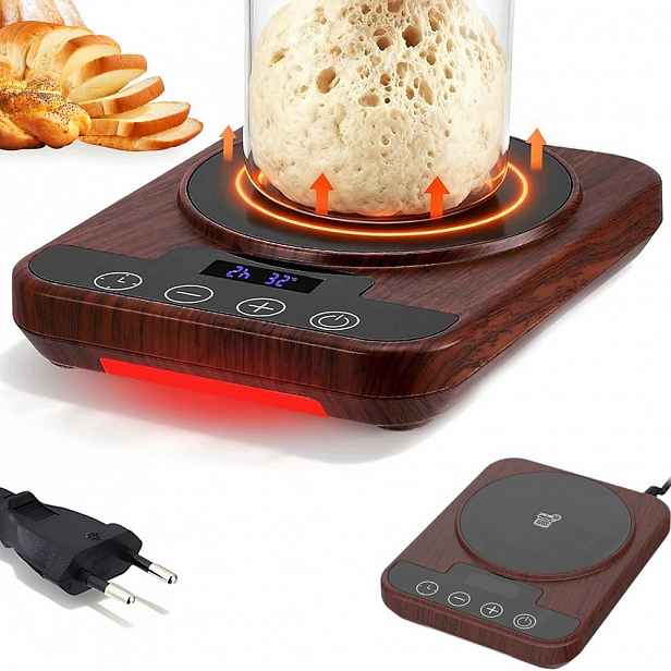 36W Fermentační podložka na kvásek s obrazovkou, na chléb a domácí pizzu