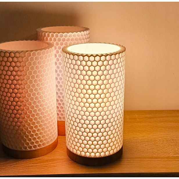 Lampa medová plástev honeycomb
