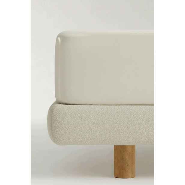 Prostěradlo Jersey 100% Bavlna 180 Gsm 200x200x30 Krém