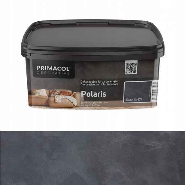 Primacol Polaris Barva Dekorativní Barva Do Interiéru 1L Graphite