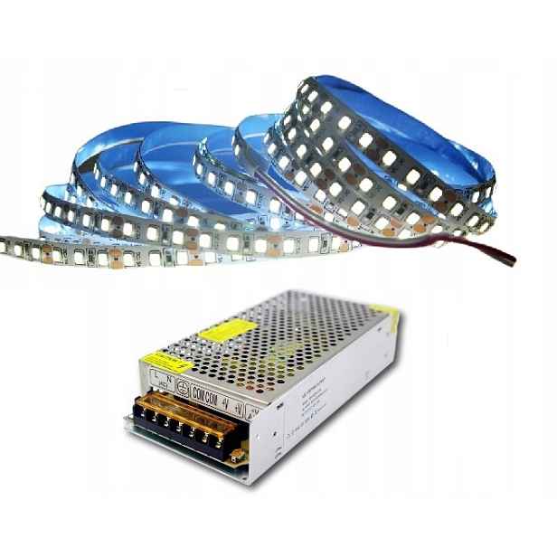 Sada Led pásků 2835 velmi hustá bílá přírodní osvětlení do pokoje 10 m