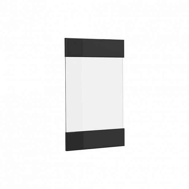 Vicco KUCHYŇSKÁ DVÍŘKA R-Line Černý vysoký lesk 39.6 x 59 cm nábytková čela pro závěsnou vitrínu