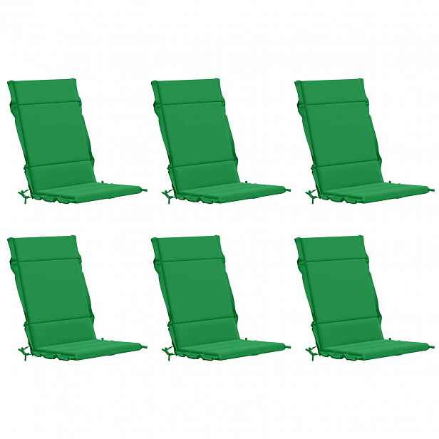 vidaXL Polstry na křesla s vysokým opěradlem - 6 kusů GEMERT 6 pcs