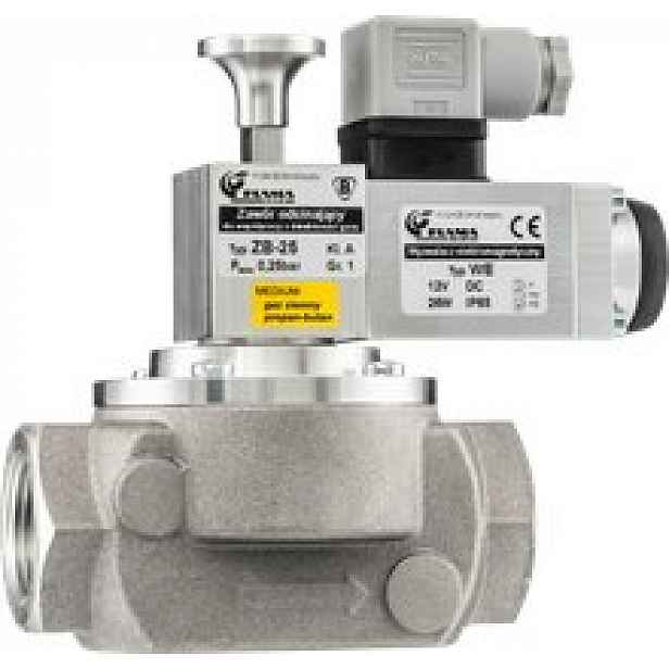 Elektromagnetický ventil s houbovým závitem 3/4'' 12V