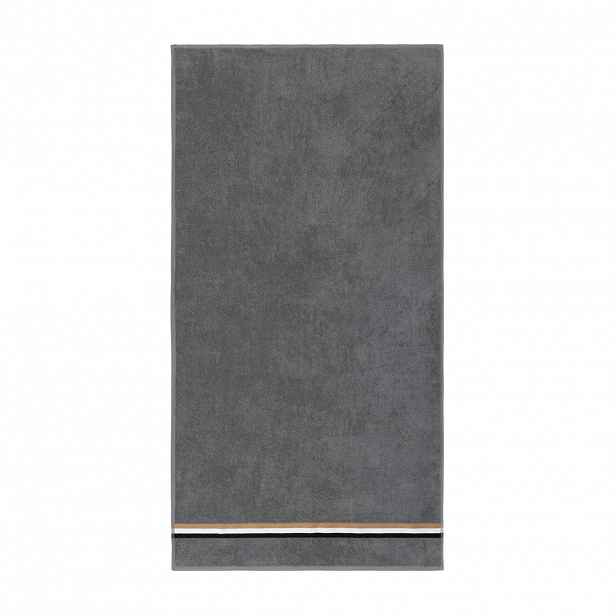 Hugo Boss RUČNÍK, 50/100 cm, šedá