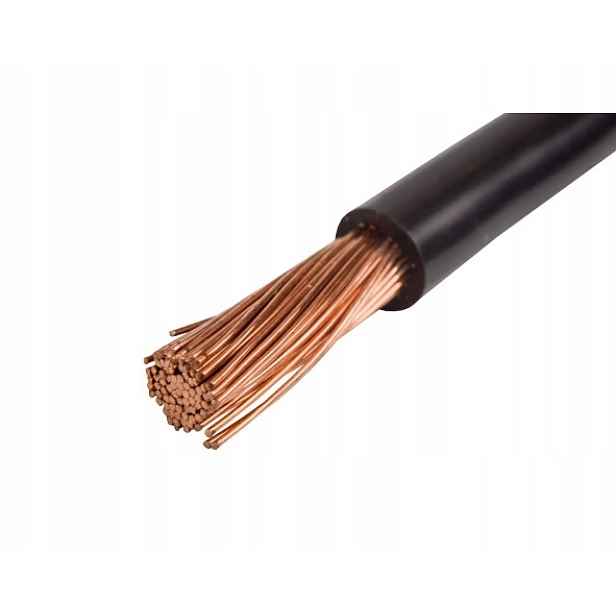 Kabel Lgy 16 mm² černý, ohebné lanko 450/750V Elpar instalační Pvc 100 m