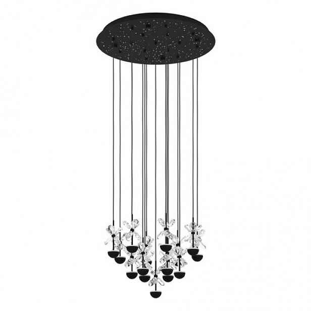 LED Závěsné osvětlení Eglo PIANOPOLI 2 černá 390277