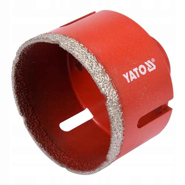 Diamantová Korunkový Vrták Yato YT-60447 68 mm pro suché řezání kameniny a keramiky