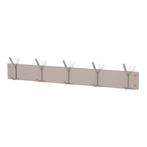 Taupe kovový nástěnný věšák 70 cm Fusion – Spinder Design