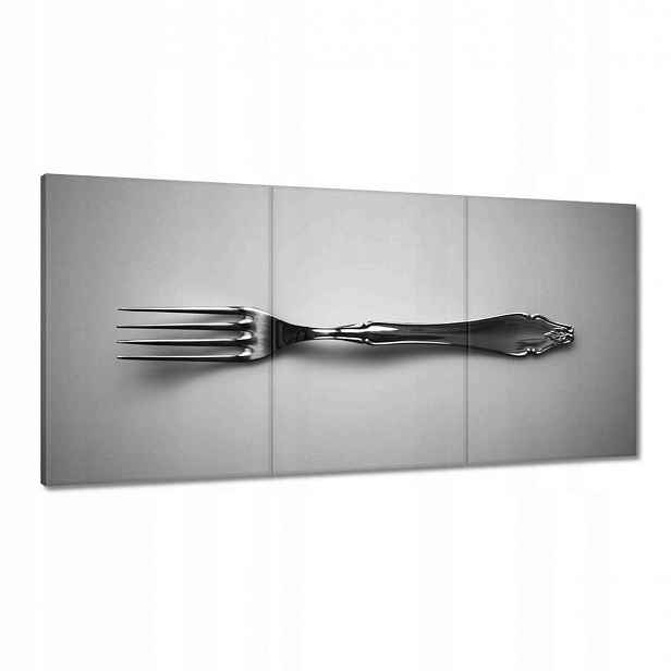 Obrazy 120x60 Stříbrná vidlička