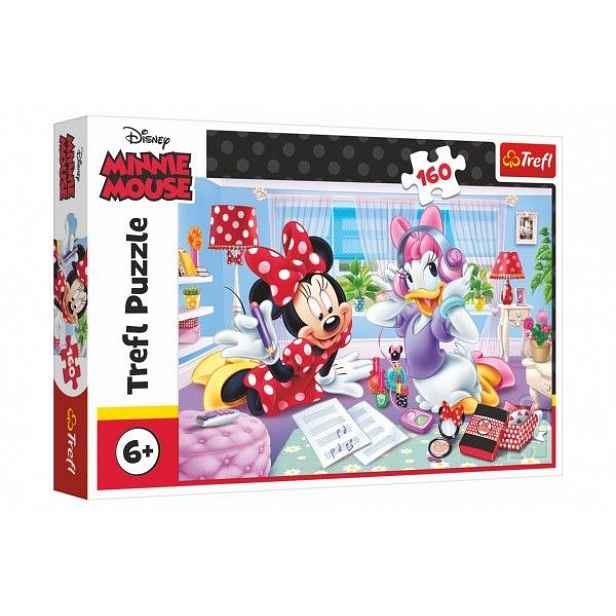 Trefl Puzzle Minnie a Daisy, 160 dílků