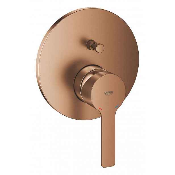 Grohe Lineare New - Baterie pod omítku pro 2 spotřebiče, kartáčovaný Warm Sunset 24064DL1