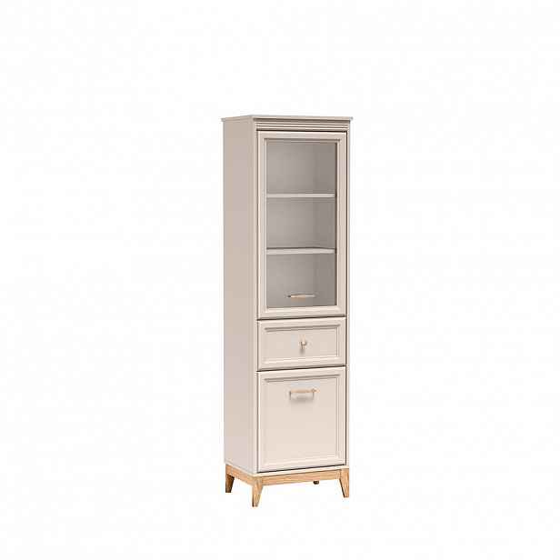 MASSENO VITRÍNA CUNEO 55/193/40,5 cm Kašmír