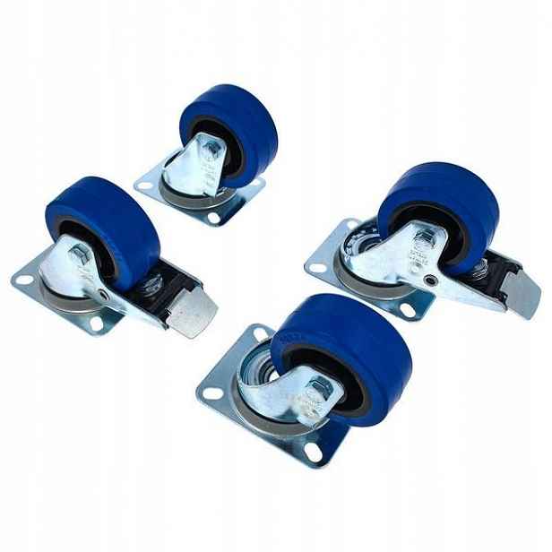 Millenium Blue Wheel Bundle 80 mm Sada otočných koleček 140 kg 4 kusy
