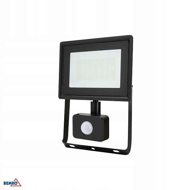 Led reflektor Smd Kastel 30W 4000K 2520LM IP65 černý, č. pir