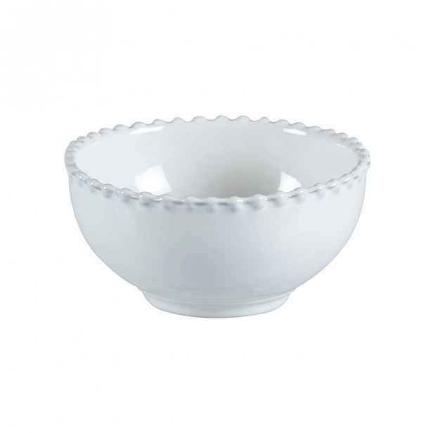 Bílá kameninová miska Costa Nova Pearl, ⌀ 16 cm