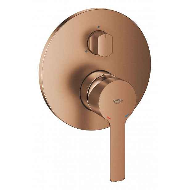 Grohe Lineare New - Baterie pod omítku pro 3 spotřebiče, kartáčovaný Warm Sunset 24095DL1