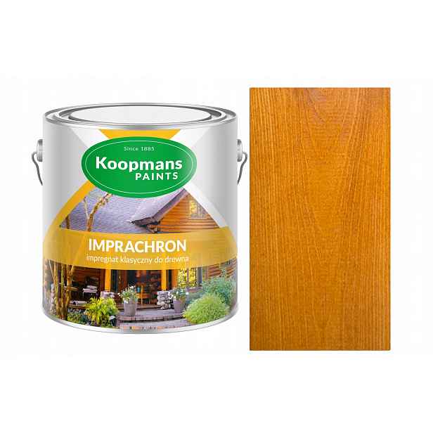 Koopmans Imprachron Barvící Impregnát Na Dřevo 2,5 l Dub Královský 104