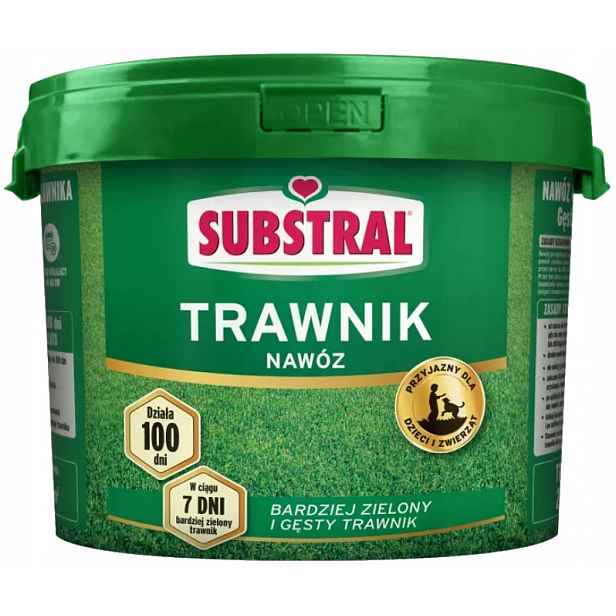 Substral granulát 14,5 kg dlouhodobě působící hnojivo na trávník