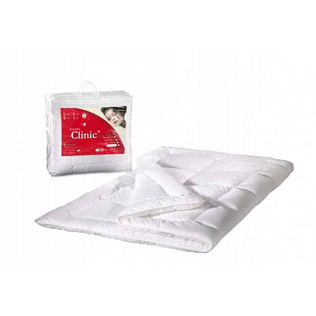Antialergická přikrývka 140x200 Clinic 1,10 kg bílá