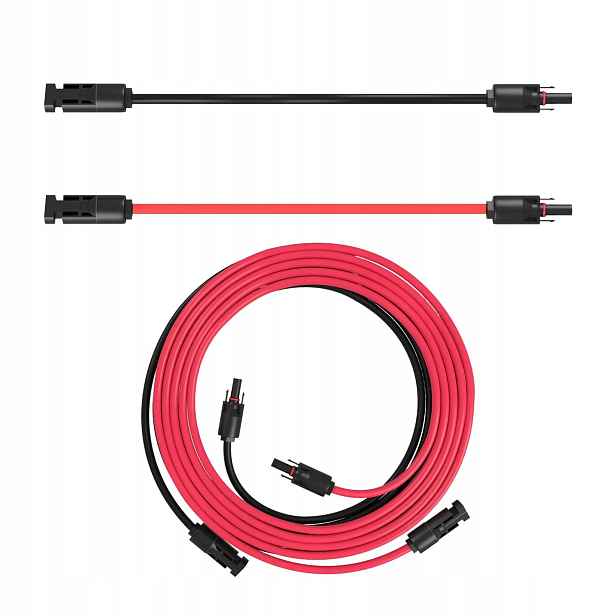 Prodlužovací Kabel MC4 4 mm (2x10 m) Pro solární panely
