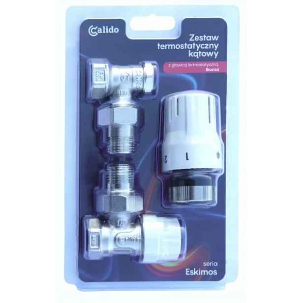 Úhlová termostatická sada s termostatickou hlavicí Bianca M30 x 1,5