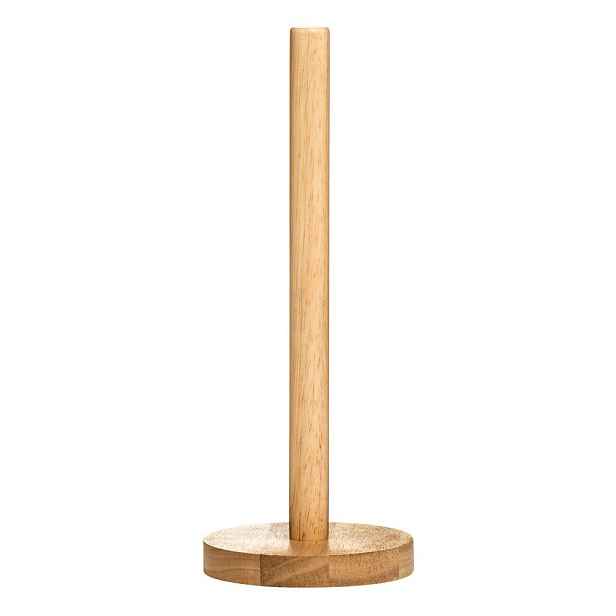 Dřevěný stojan na papírové utěrky v přírodní barvě ø 12 cm Soka – Premier Housewares