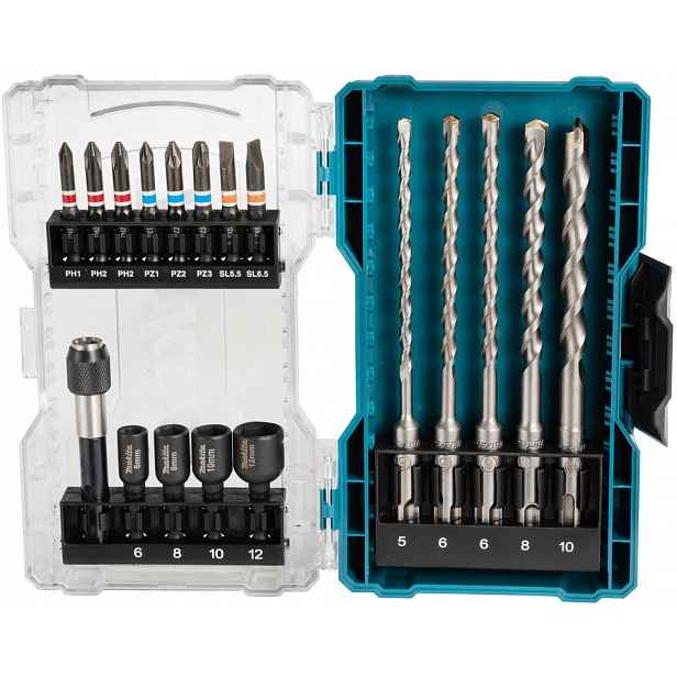 Sada vrtáků bitů 18 ks E-07026 Makita